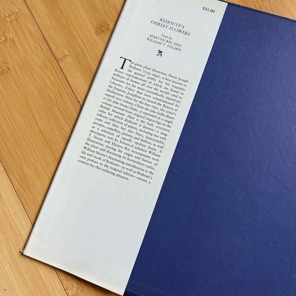 REDOUTE'S FAIREST FLOWERS (Hard Cover) Redoute, Pierre Joseph - Picture 2 of 12